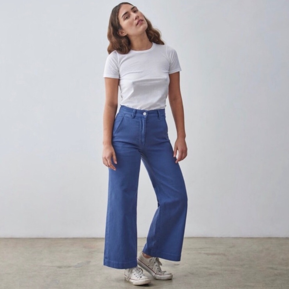 Everlane Wide Leg Crop Pant